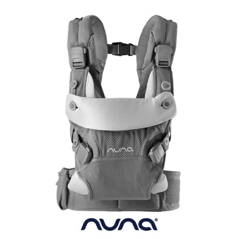 近全新 NUNA CUDL 多功能揹帶 第二代 揹巾 揹帶 新生兒揹巾 磁吸式 二代磁扣 板岩灰