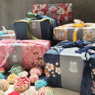 日式風呂敷和果子包裝布便當布禮物包裹布包袱皮烘焙包裝70CM多款可選