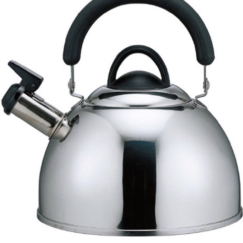日本製 笛壺 貝印電磁爐對應 18-8不銹鋼笛音煮茶壺2.5L煮水壺 笛音壺