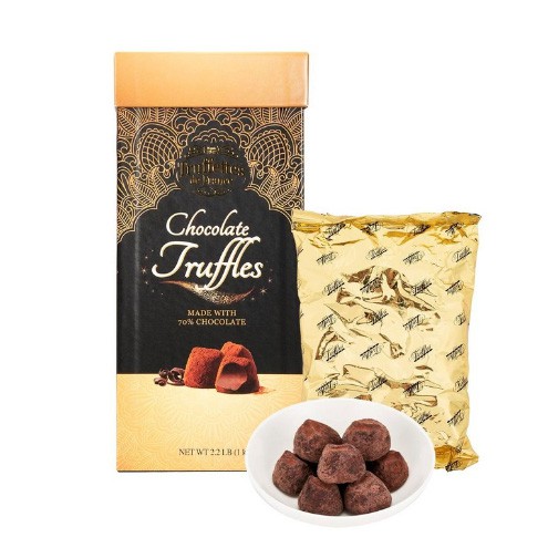 【蝦皮茉兒】宅配免運 🚚 Truffettes De France 代可可脂松露巧克力禮盒1公斤2盒 COSTCO好市多