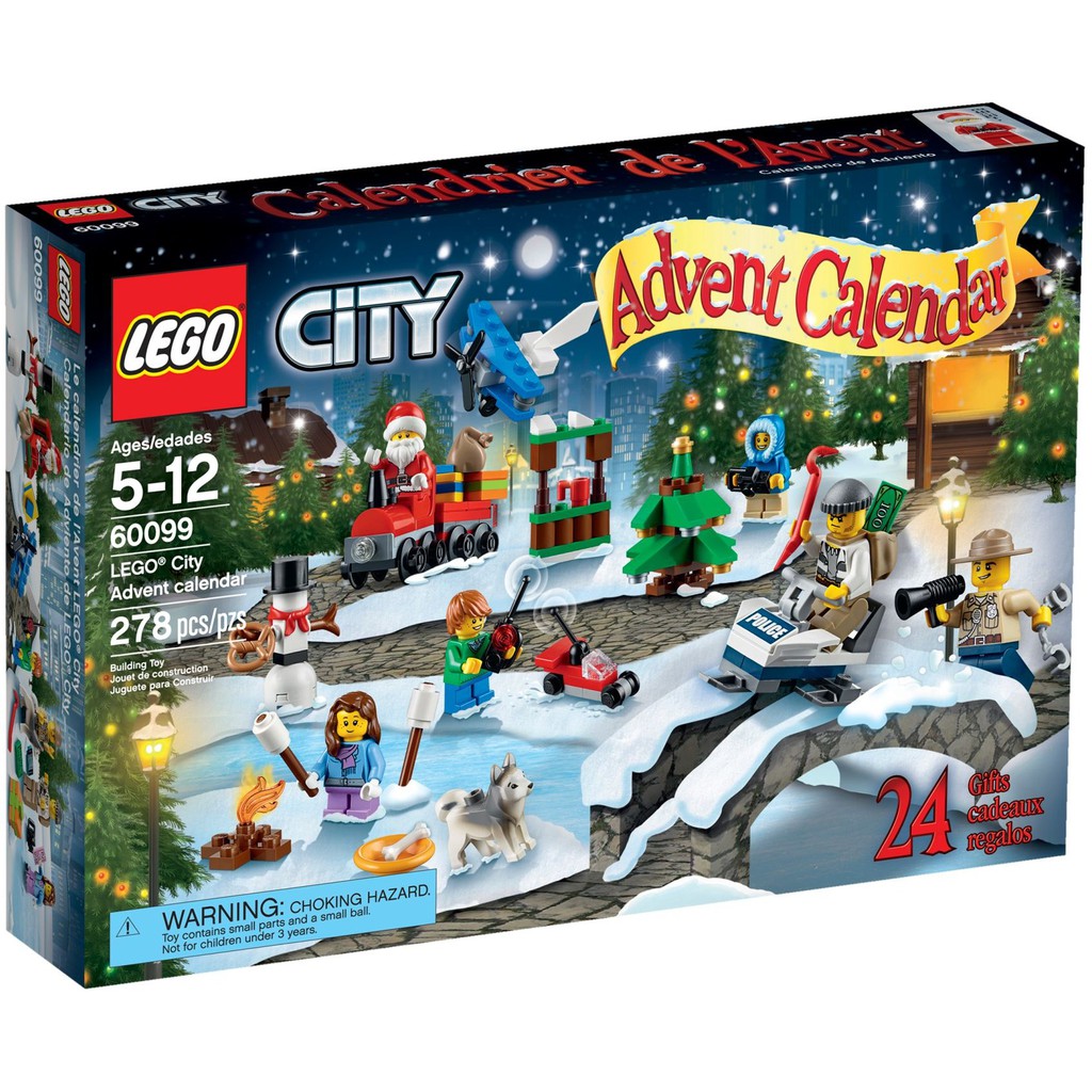 「芃芃玩具」樂高城市 6009倒數月曆 2015 City Advent Calendar LEGO積木 貨號35092