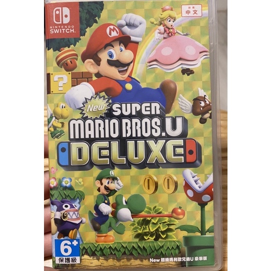 Switch 中文版新超級瑪利歐U豪華版New Super Mario U