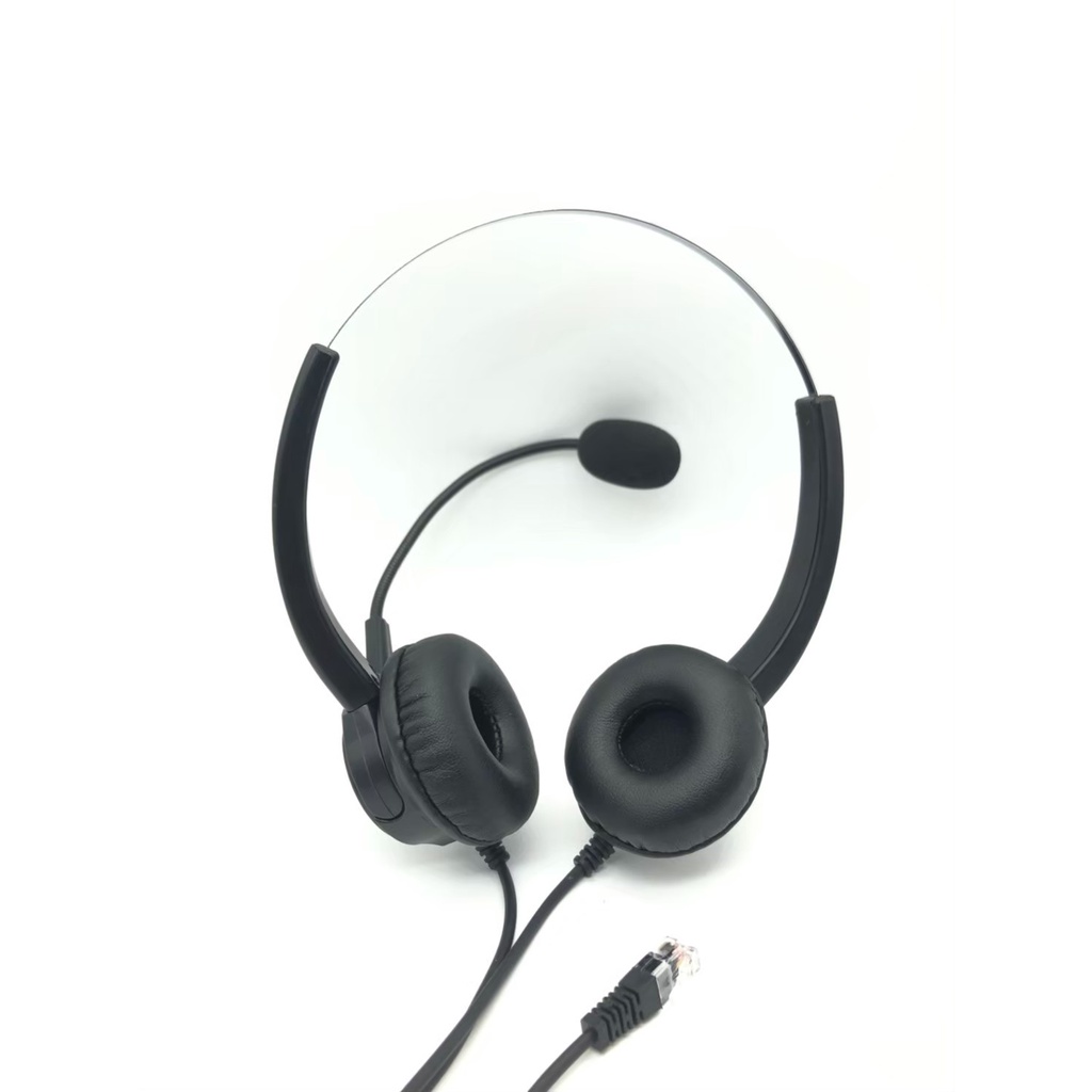 雙耳耳機麥克風  傳康TRANSTEL YC-88 免用轉接線 客服耳麥 長時間配戴設計
