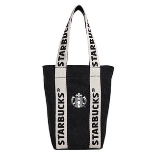 星巴克 限量 Starbucks 經典黑品牌隨行杯袋 黑女神經典隨行杯袋
