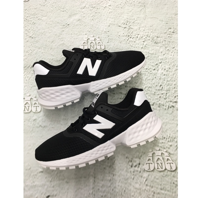 《TNT》NEW BALANCE 紐巴倫 男 增高 街頭時尚 韓國同步 老爹鞋 慢跑鞋 黑白 MS574ABK