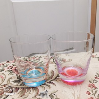 波蘭製玻璃水杯對杯組
