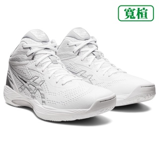ASICS GELHOOP V14 男女 籃球鞋 輕量型 寬楦 運動鞋 白銀 1063A051-100 22FWO