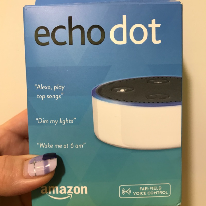 Amazon 亞馬遜 echo dot白色第二代