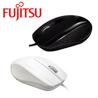 新莊民安《含稅附發票 黑白兩色》FUJITSU 富士通 AMH-100 USB2.0 有線 光學滑鼠 文書專用！