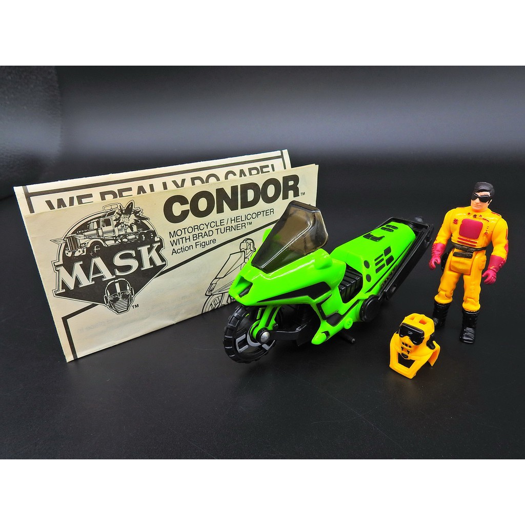 Kenner M.A.S.K. 神龍特攻隊 CONDOR 飛天戰神 吉他手 MASK 電腦雙雄