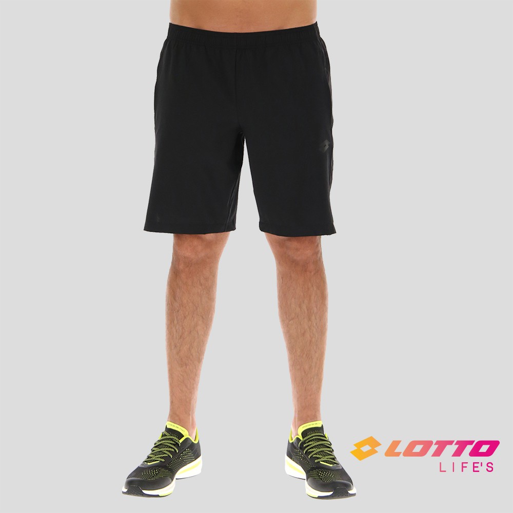 【LOTTO】義大利 男 訓練短褲(黑-LT2155021CL)