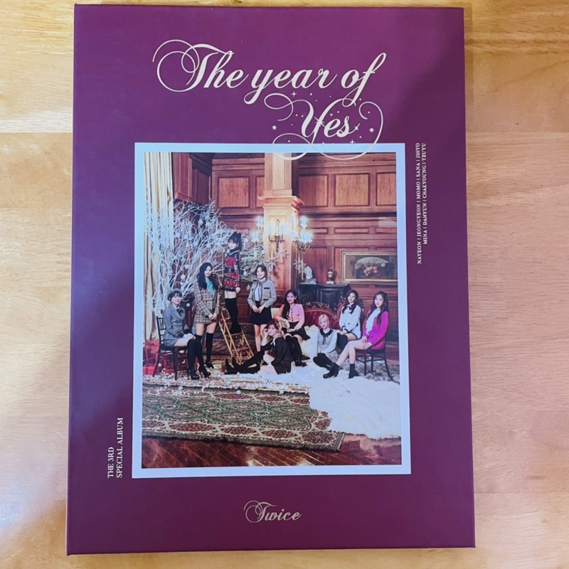 TWICE第三張特別專輯The year of YES B版