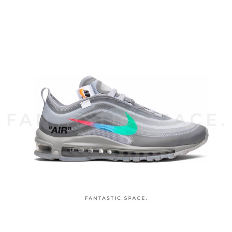 off white 97 menta on feet