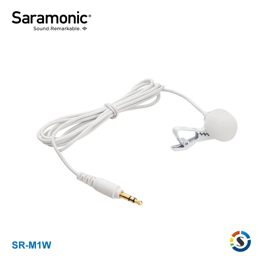 Saramonic楓笛 SR-M1W 全向型領夾式麥克風