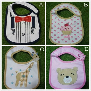 ♡Bay Bay shop♡【現貨】Carters 三層棉防水圍兜