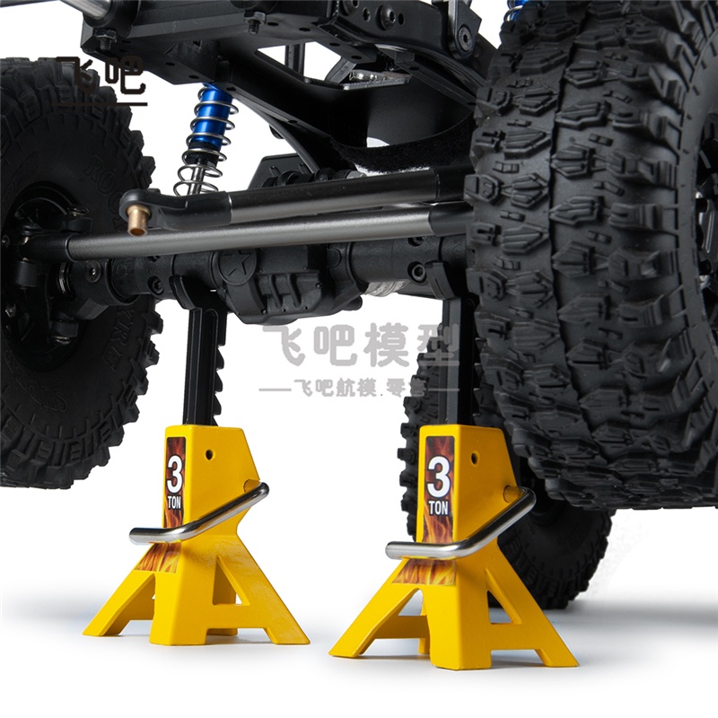 ★Caug.traxxas KM4 90046 TRX4 D90千斤頂仿真攀爬遙控車及場景配件一對