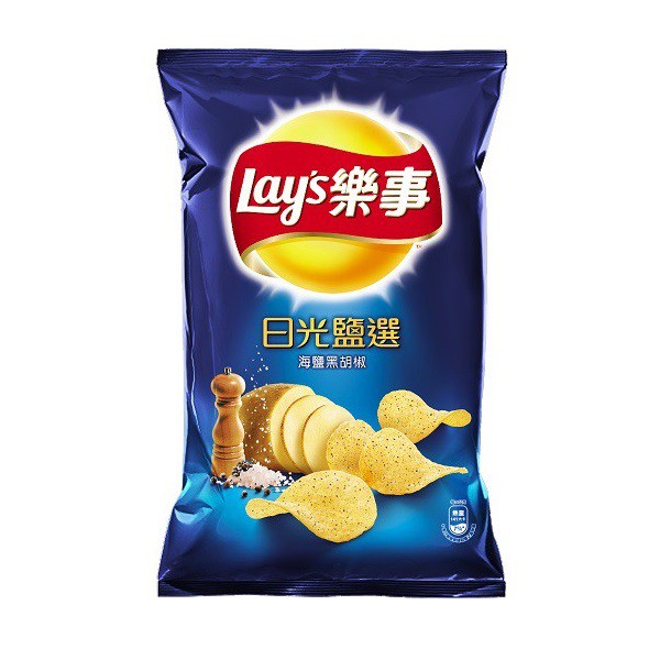樂事海鹽黑胡椒