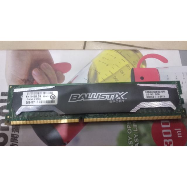 美光 Micron Ballistix
DDR3 1600 8G 8GB