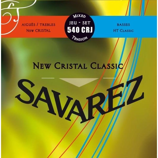Savarez 古典吉他弦 540CRJ New Cristal Classic 尼龍弦 混張【他,在旅行】
