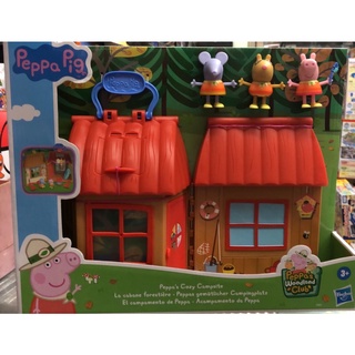 汐止 好記玩具店 孩之寶 Peppa Pig 粉紅豬小妹 好朋友露營遊戲組 HF4829