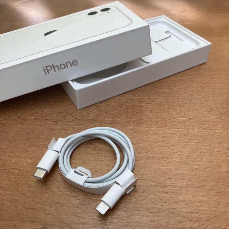 全新iPhone 原廠USB-C對 Lightning 連接線/快充線（1公尺）