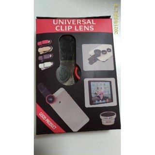 全新 UNIVERSAL CLIP LENS三合一外接鏡頭 魚眼 廣角 微距