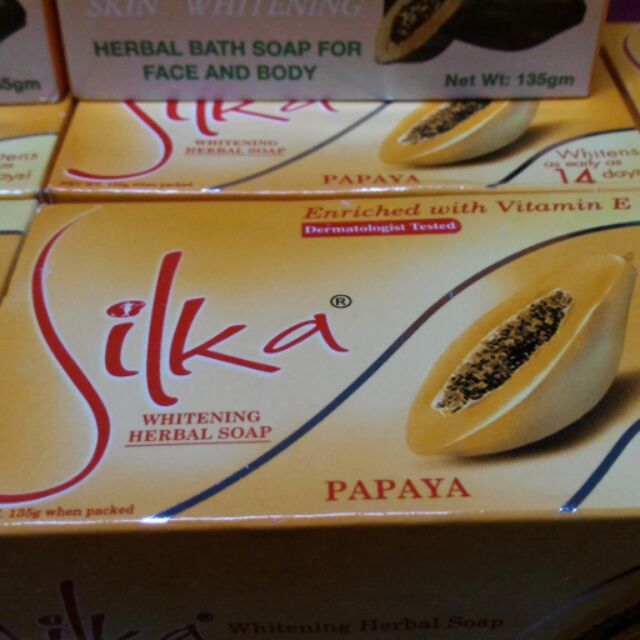 Silka木瓜香皂