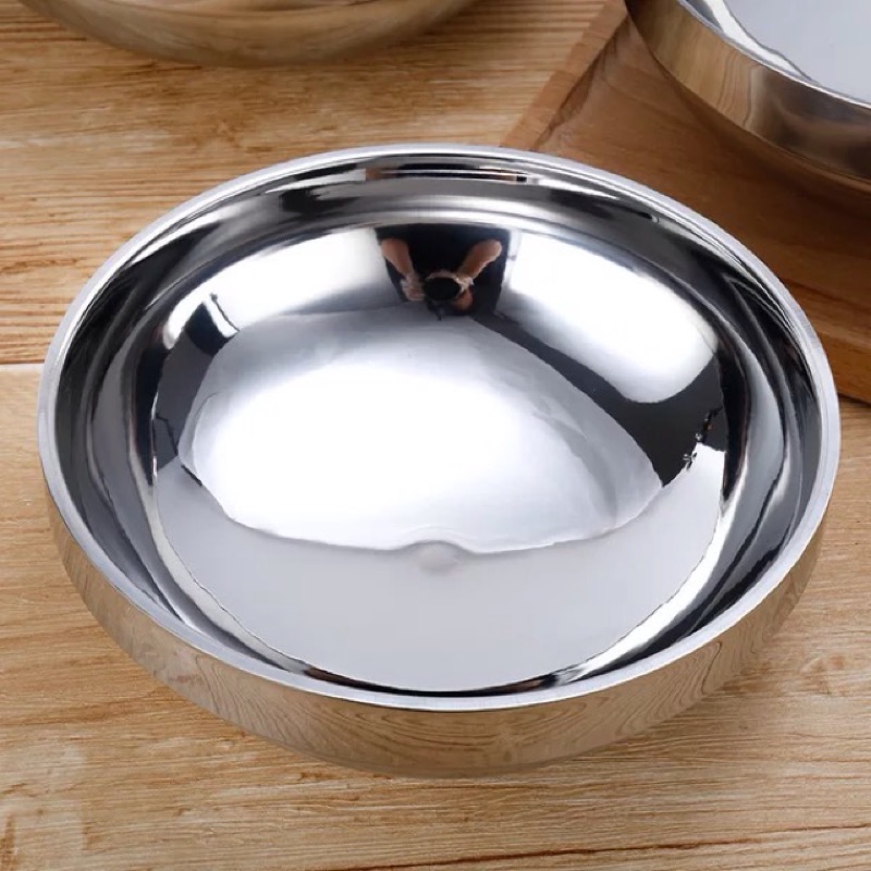 雙層304不鏽鋼碗 韓式拌飯碗 韓式涼麵碗 日式拉麵碗