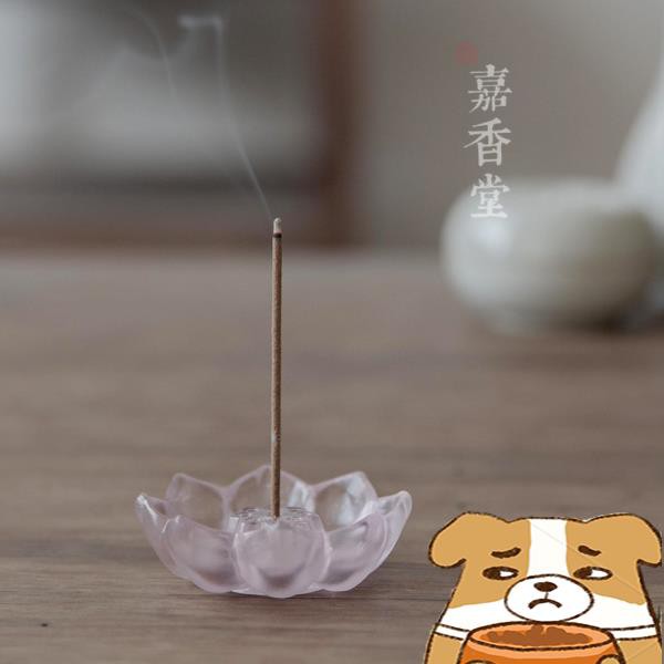 可開收據 線香座線香盤插香座線香盒線香板古法琉璃香插香爐香架線香座蓮花碗式檀香沉香崖柏家居現代擺件