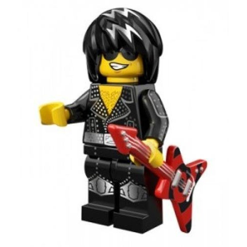 LEGO 樂高積木 71007 人偶 12號 Rock Star 搖滾明星