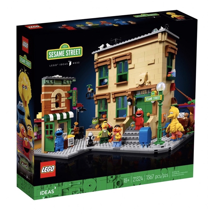 LEGO 樂高 21324 IDEAS系列 123芝麻街 123 Sesame Street