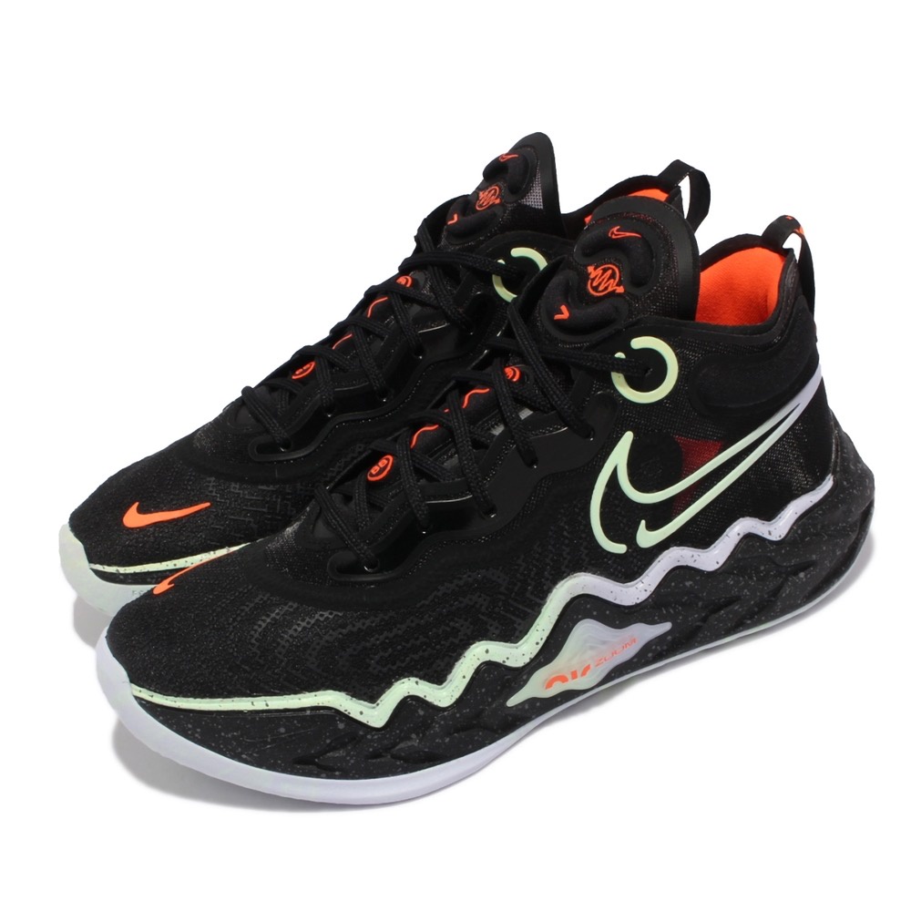 𝓑&amp;𝓦現貨免運 Nike Air Zoom G T Run 男籃球鞋 黑黃紅 DA7920001