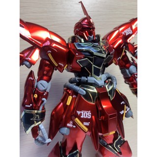 {鋼彈的屋-模型工作室} 萬代 MG 1/100 電鍍版 新安州 汰版 完成品 (實品如圖) 鋼彈 模型 代工