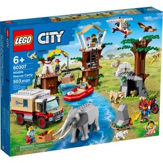 LEGO 60307 City 城鎮系列 野生動物救援營 Wildlife Rescue Camp 全新未拆