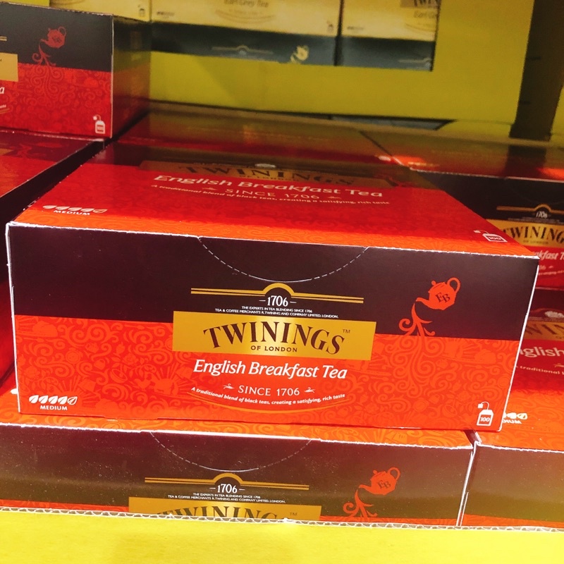 ［好市多代購］ Twinings唐寧茶 皇家伯爵茶 英倫早餐茶 2公克 單包 拆售 Costco