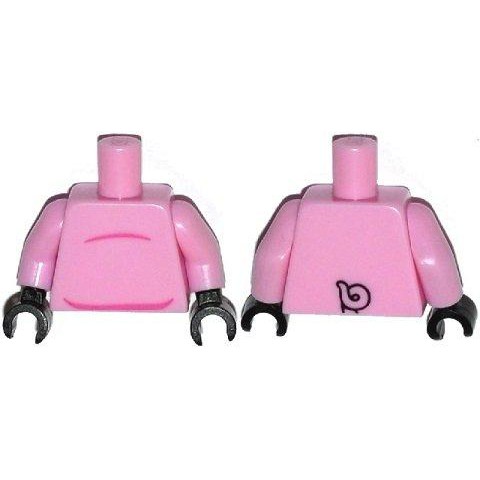 公主樂糕殿 LEGO 樂高 71007 小豬 身體 亮粉色 973pb1787c01 (A219)