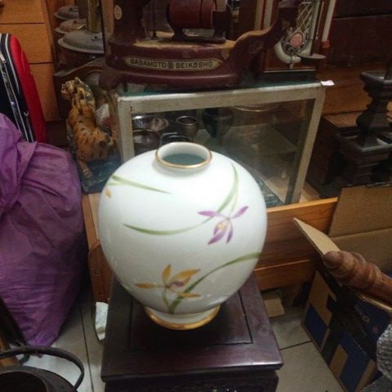 日本香蘭社花瓶 美品 蝦皮購物