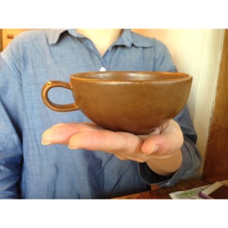 湯杯 / 咖啡杯 / 馬克杯～咖啡色 STUDIO M' 日本製 陶器