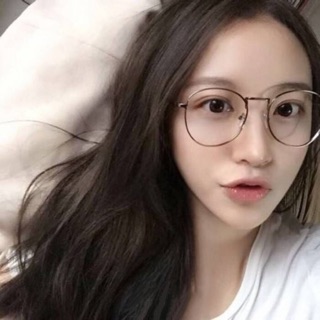 韓國ulzzang 原宿超輕眼鏡經典復古金屬大框眼鏡框平光鏡 金屬細邊眼鏡框 男女通用