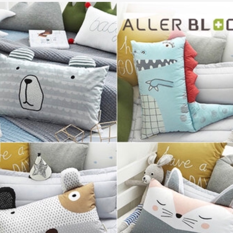 ㊗️大促銷🇰🇷韓國正品·ALLER BLOCK 立體動物造型超纖維枕頭/抱枕/兒童枕頭 (含枕芯) ➡️代買代購