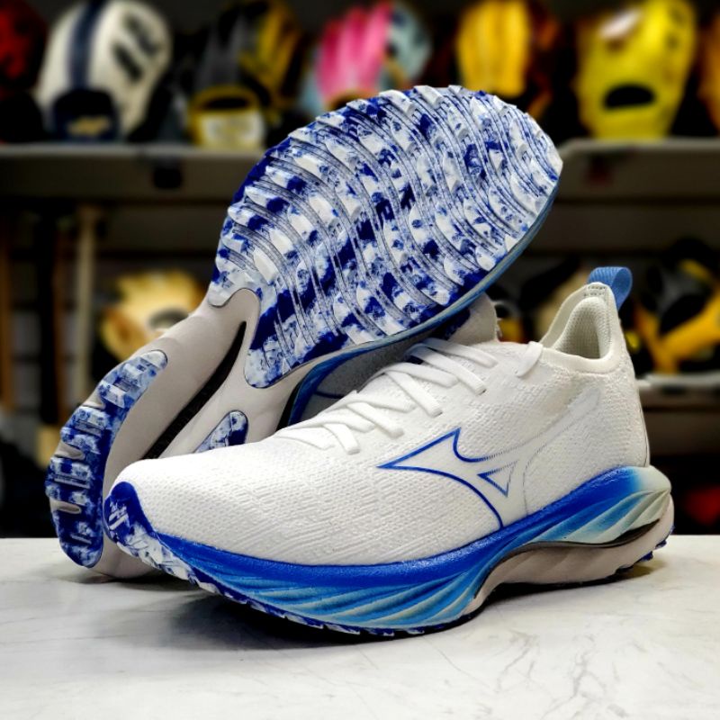 美津濃 MIZUNO 男 襪套式 高緩衝慢跑鞋 WAVE NEO WIND J1GC227801