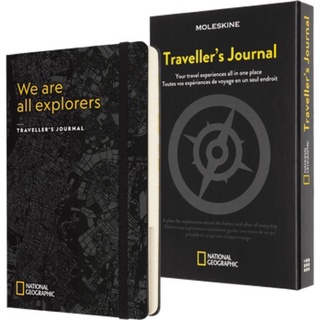 現貨🌍Moleskine Traveller’s Journal 國家地理雜誌聯名旅行記事本 遊記 筆記本禮盒（附貼紙）