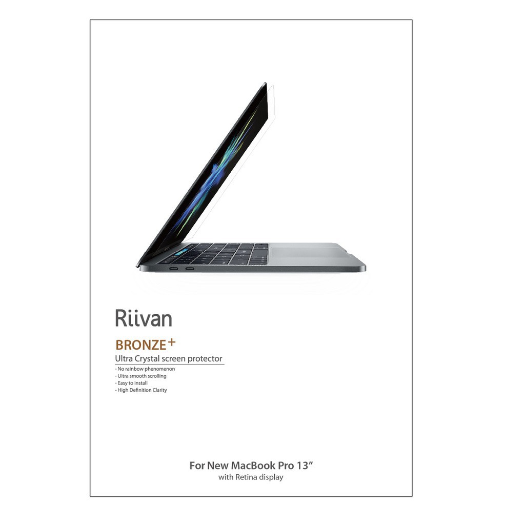 Riivan New Macbook Air/Pro 13吋 亮面保護貼