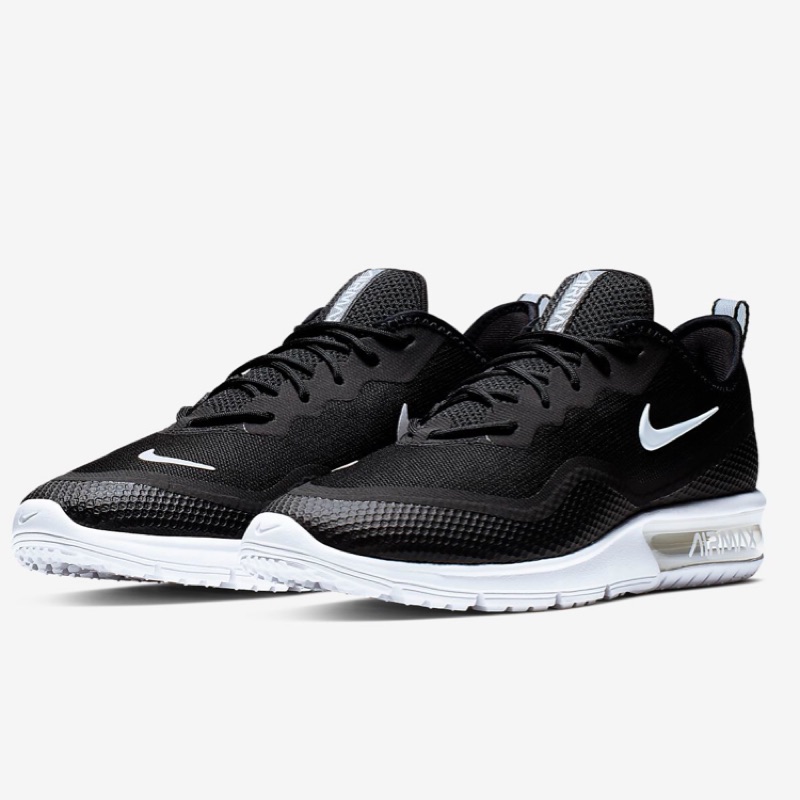 nike air max sequent 4.5 black and white