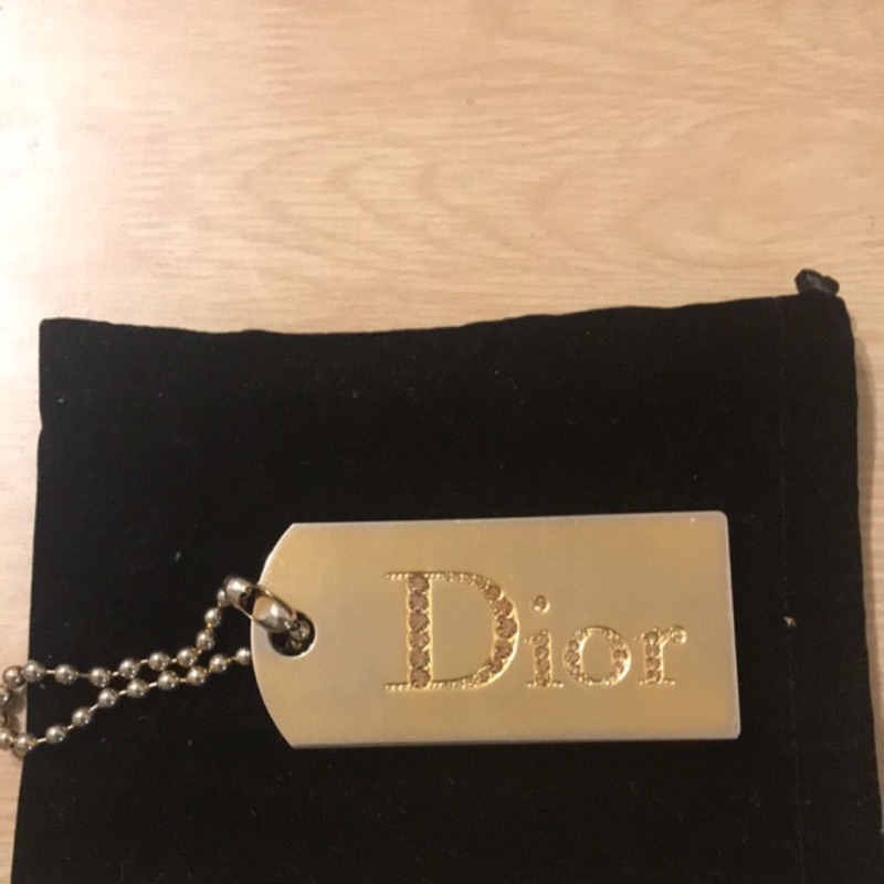 Dior 皮包吊飾 真品