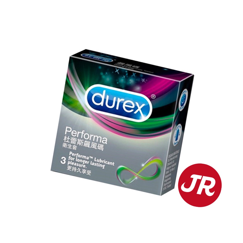 【杜蕾斯】Durex杜蕾斯 飆風碼 保險套(3入)｜服貼包覆 體感舒適 天然橡膠