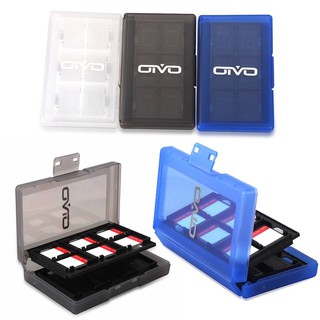 【就是要玩】現貨 NS Switch OIVO 卡帶收納盒 24入 卡匣 卡盒 遊戲卡帶盒 卡帶匣 遊戲片盒 遊戲收藏盒