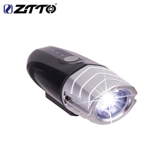 Ztto 自行車配件山地車自行車防水 USB 充電高亮度 LED 前大燈戶外夜間騎行