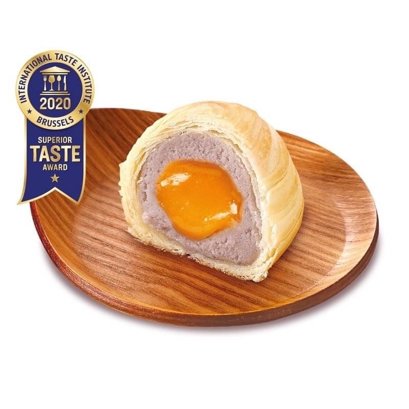 台灣好物推薦---大甲師芋頭流芯酥禮盒(6入) 節慶禮盒 蛋黃酥 月餅