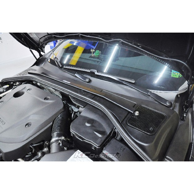 依馳國際 KC-DeSiGN 強化拉桿 不鏽鋼 引擎室結構桿 Volvo S60/V60/V60 CC Q2